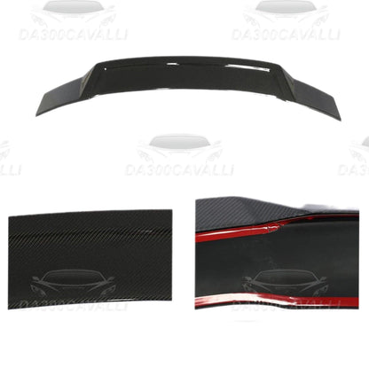 Spoiler Audi A4 B9 Fibra Di Carbonio - Da300Cavalli