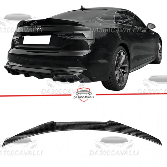 Spoiler Audi A5 Coupe Fibra Di Carbonio (2017+) - Da300Cavalli