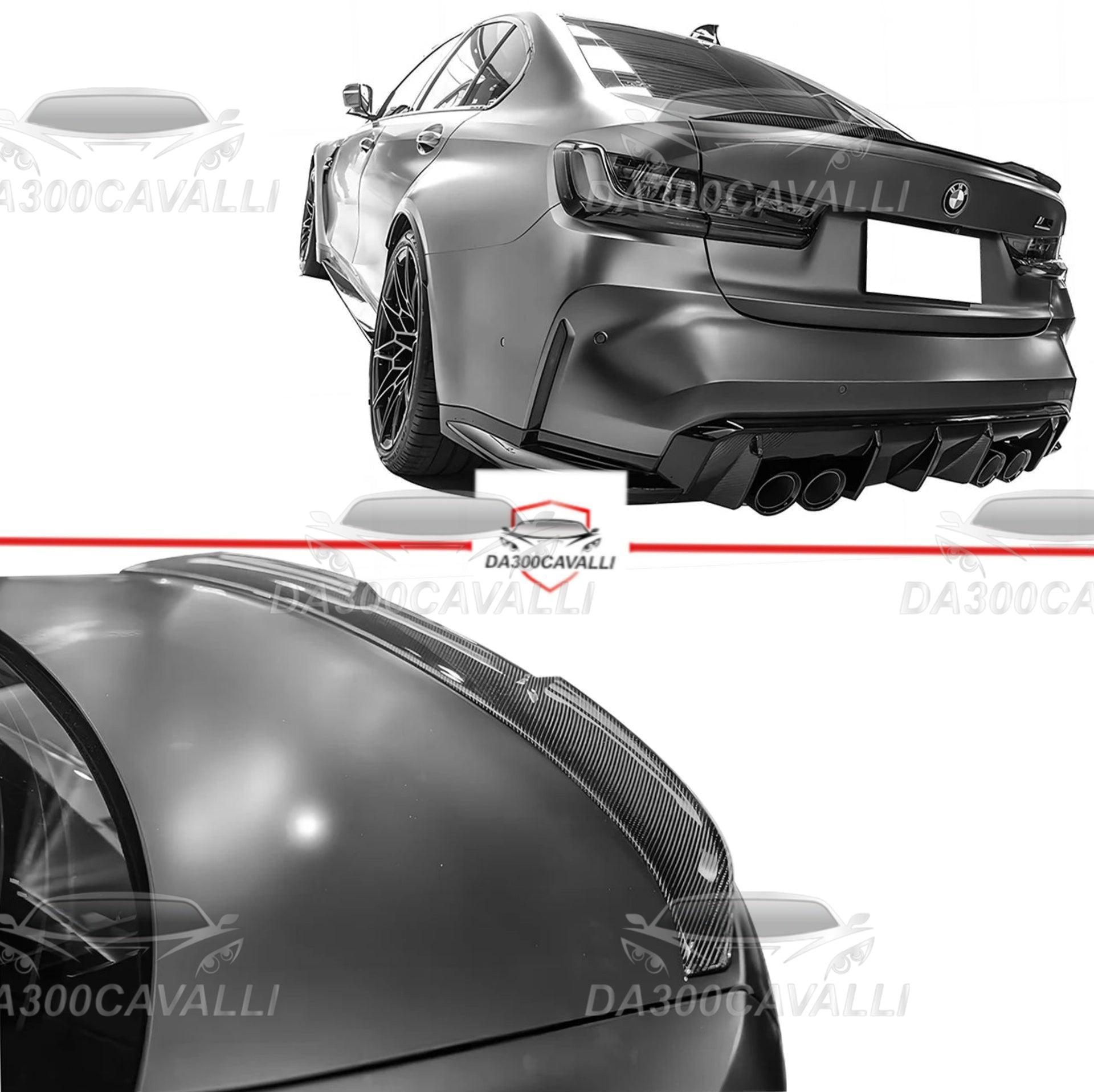 Spoiler BMW Serie 3 Sedan G20 M3 G80 Fibra Di Carbonio - Da300Cavalli