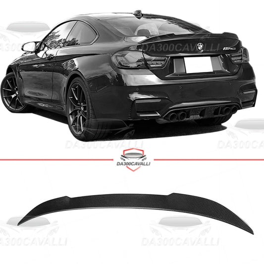 Spoiler BMW Serie 4 F32 M4 F82 Fibra Di Carbonio - Da300Cavalli