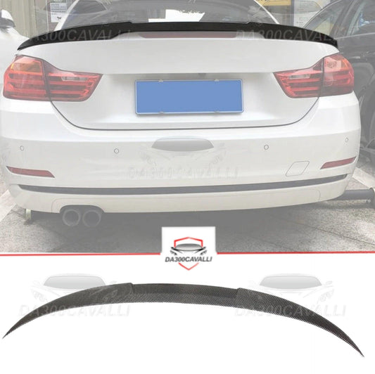 Spoiler BMW Serie 4 F33 F83 Fibra Di Carbonio - Da300Cavalli