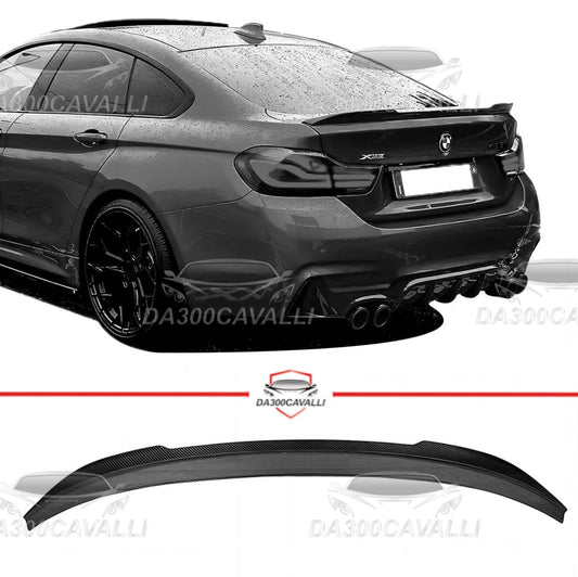 Spoiler BMW Serie 4 Gran Coupe F36 M4 F83 Fibra Di Carbonio - Da300Cavalli