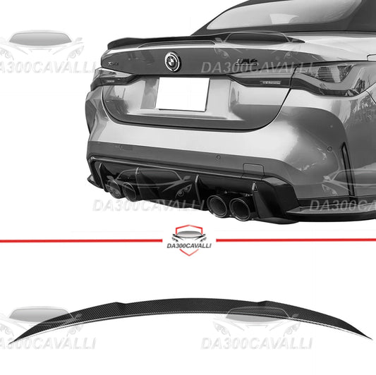 Spoiler BMW Serie 4 M4 G23 G83 Fibra Di Carbonio - Da300Cavalli