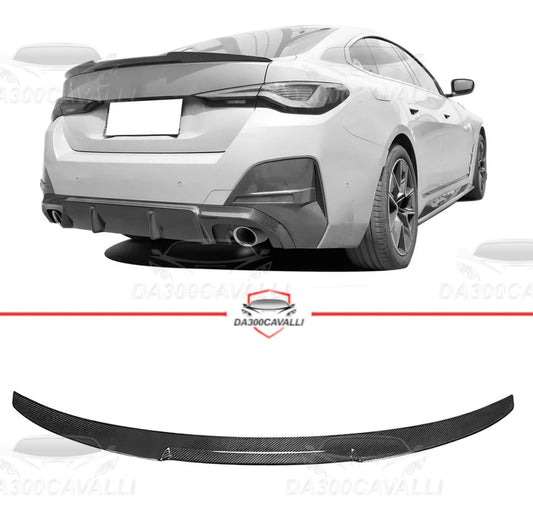 Spoiler BMW Serie 4 M4 G26 Fibra Di Carbonio - Da300Cavalli