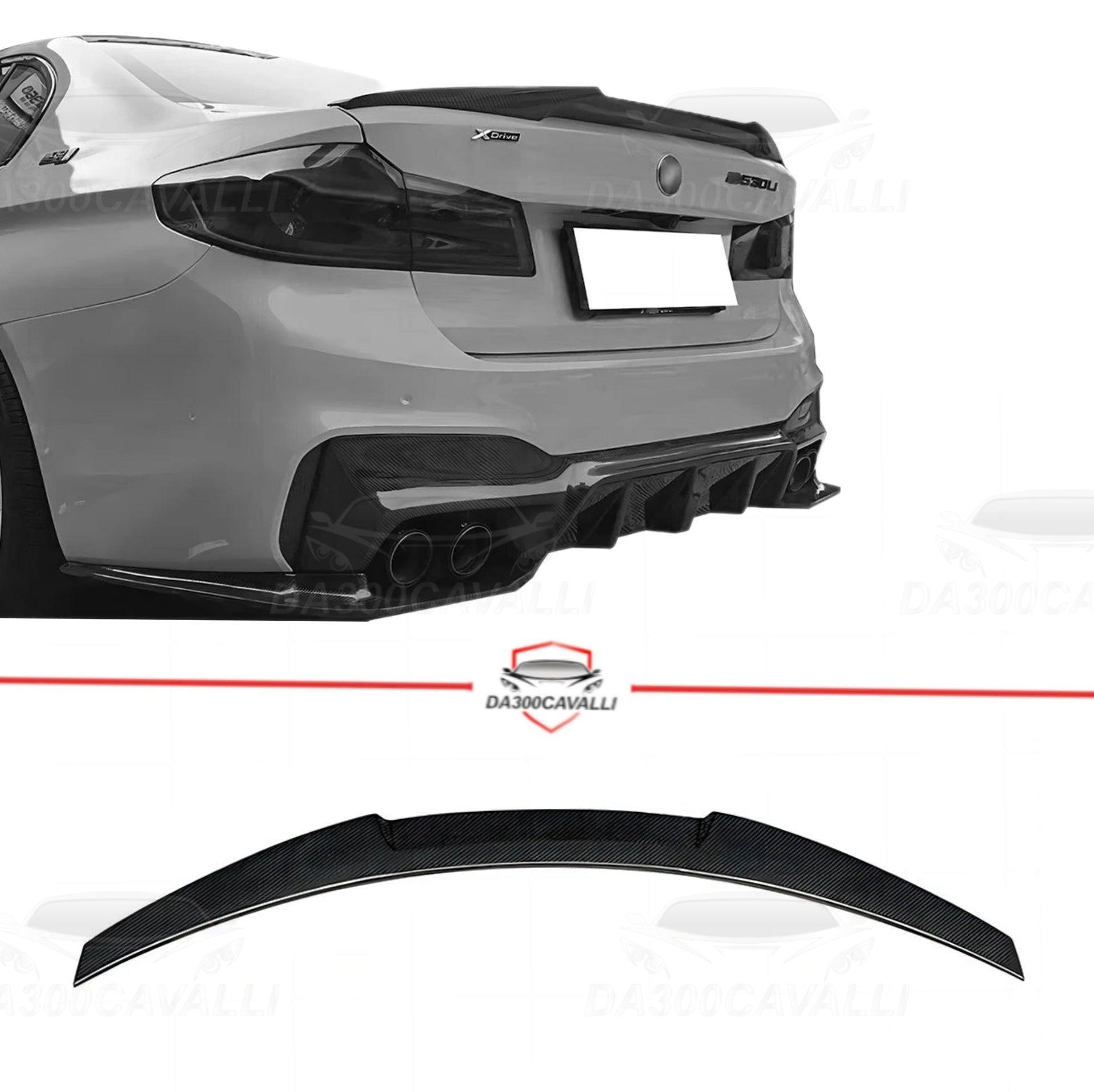 Spoiler BMW Serie 5 G30 M5 F90 Fibra Di Carbonio - Da300Cavalli