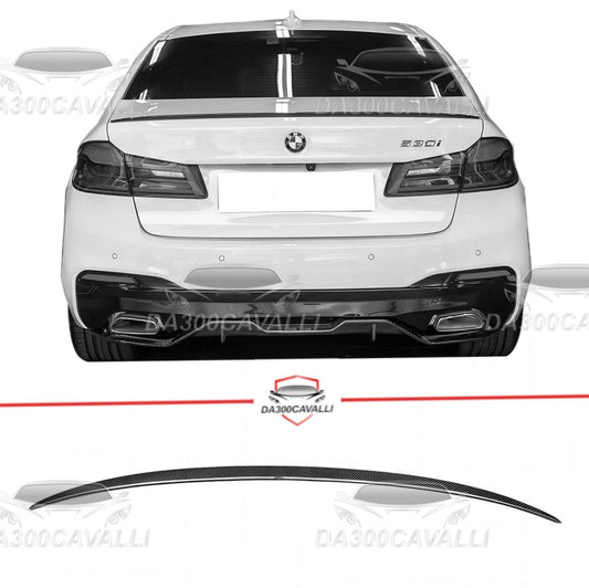 Spoiler BMW Serie 5 G30 M5 F90 Fibra Di Carbonio - Da300Cavalli