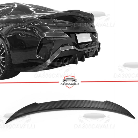 Spoiler BMW Serie 8 M8 F91 F92 F93 Fibra Di Carbonio - Da300Cavalli