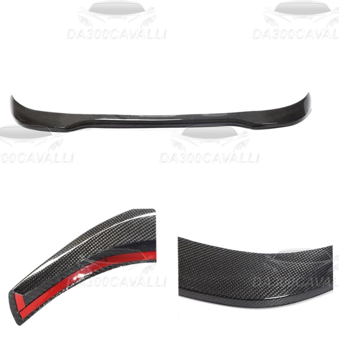 Spoiler Fiat 500 Abarth 595 (2010-2020) Fibra Di Carbonio - Da300Cavalli