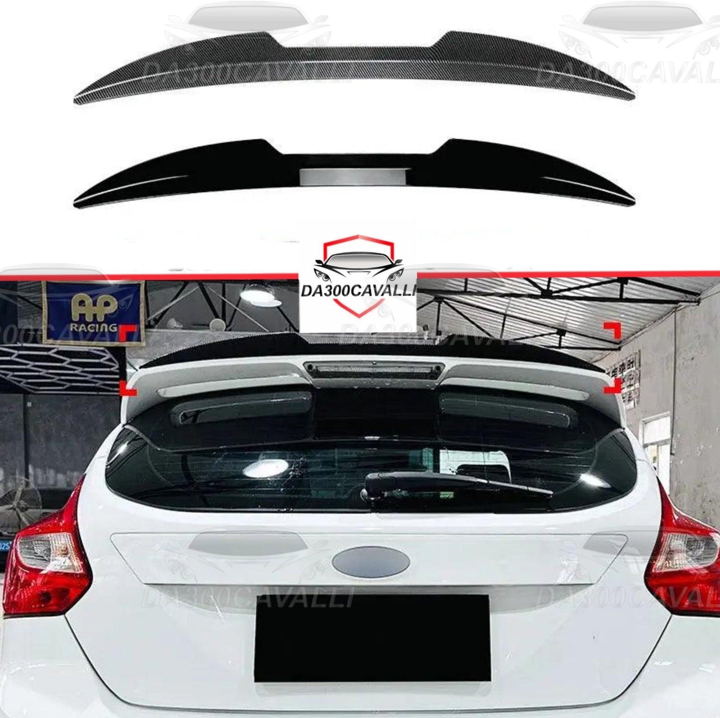 Spoiler Ford Focus (2011-2017) - Da300Cavalli