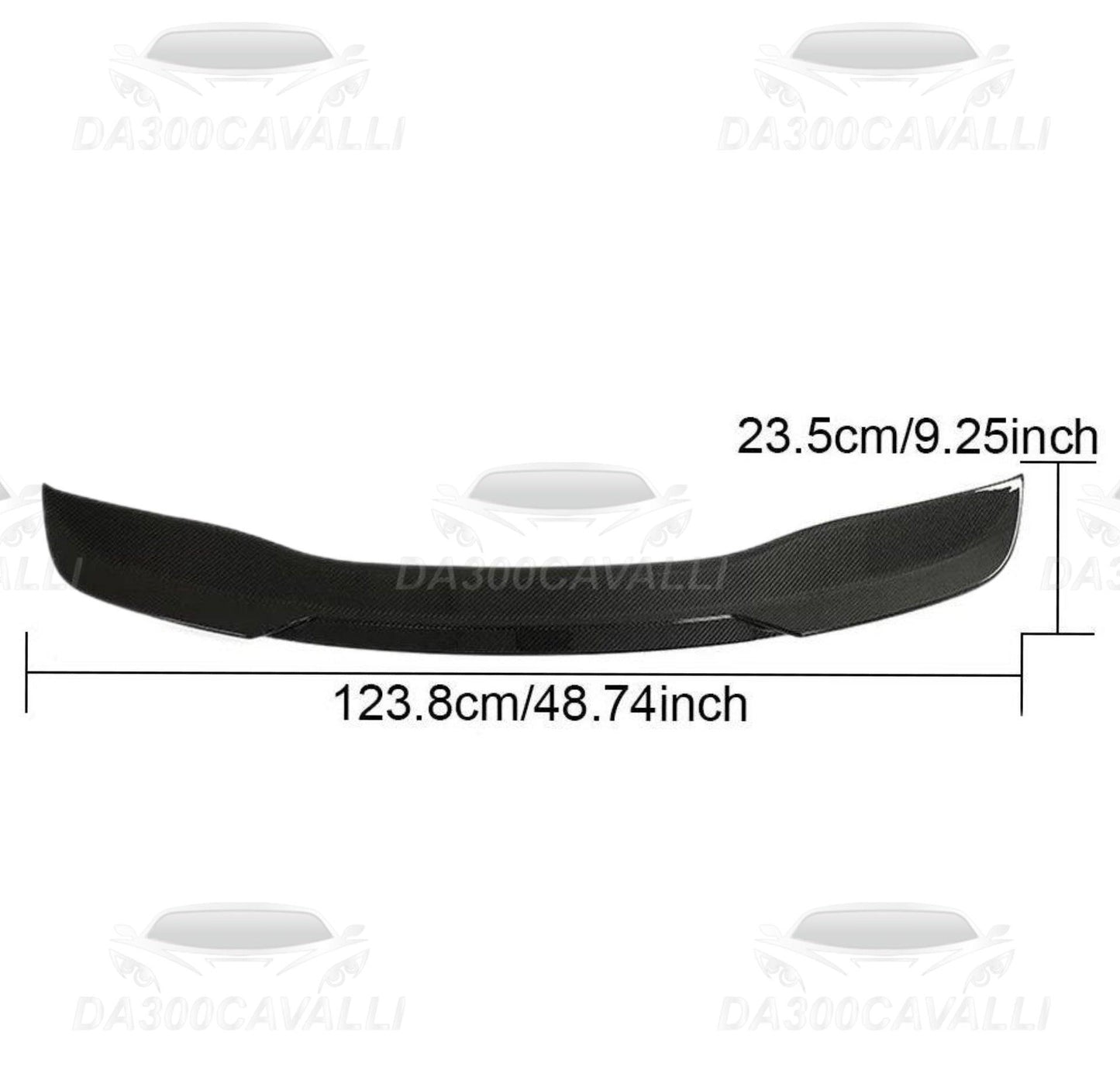 Spoiler Honda Civic Sedan (2021-2022) Fibra Di Carbonio - Da300Cavalli