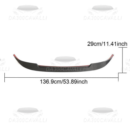 Spoiler Honda Civic Type R Sedan (2022-2023) Fibra Di Carbonio - Da300Cavalli