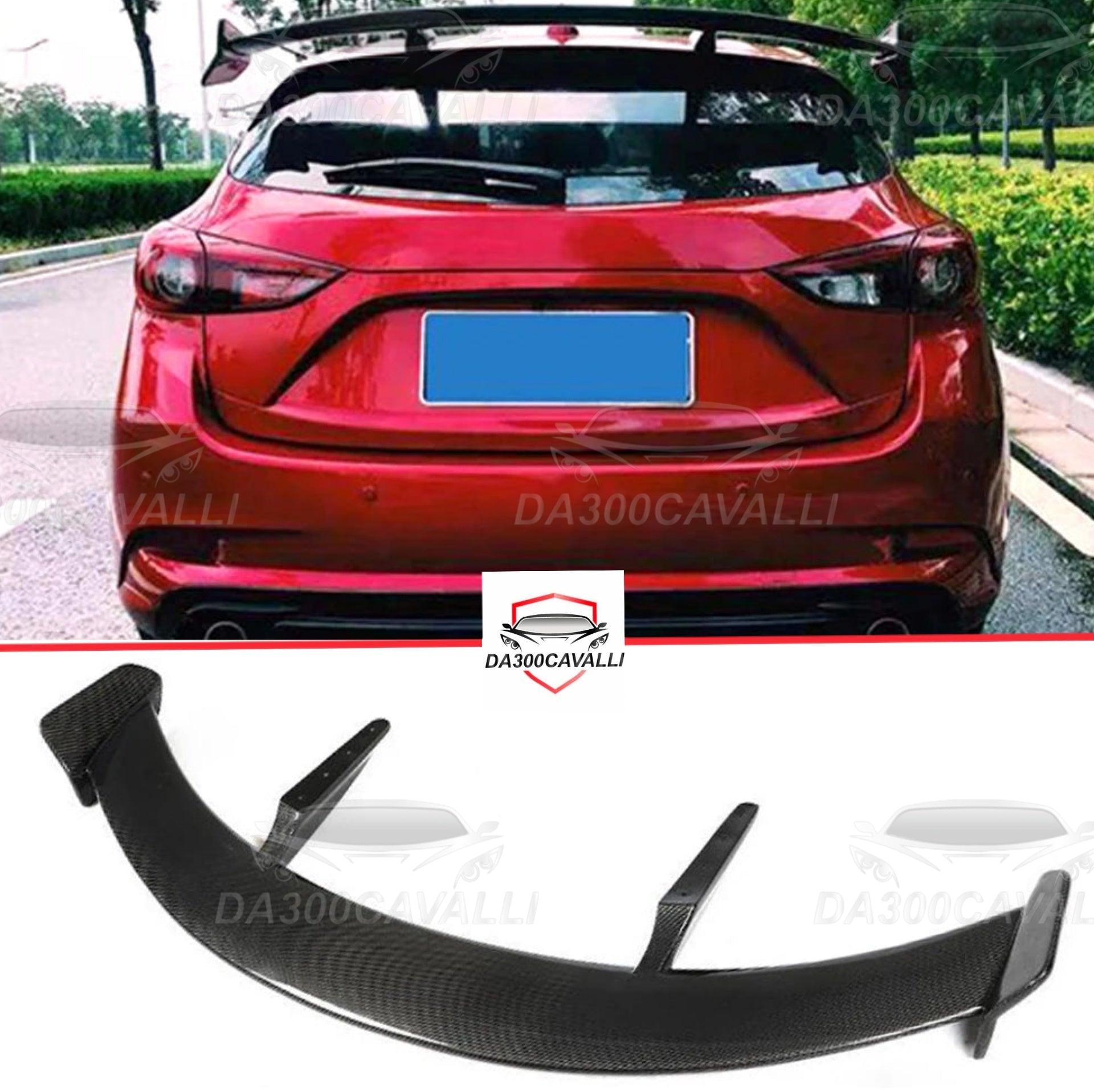 Spoiler Mazda 3 Hatchback In Fibra Di Carbonio - Da300Cavalli