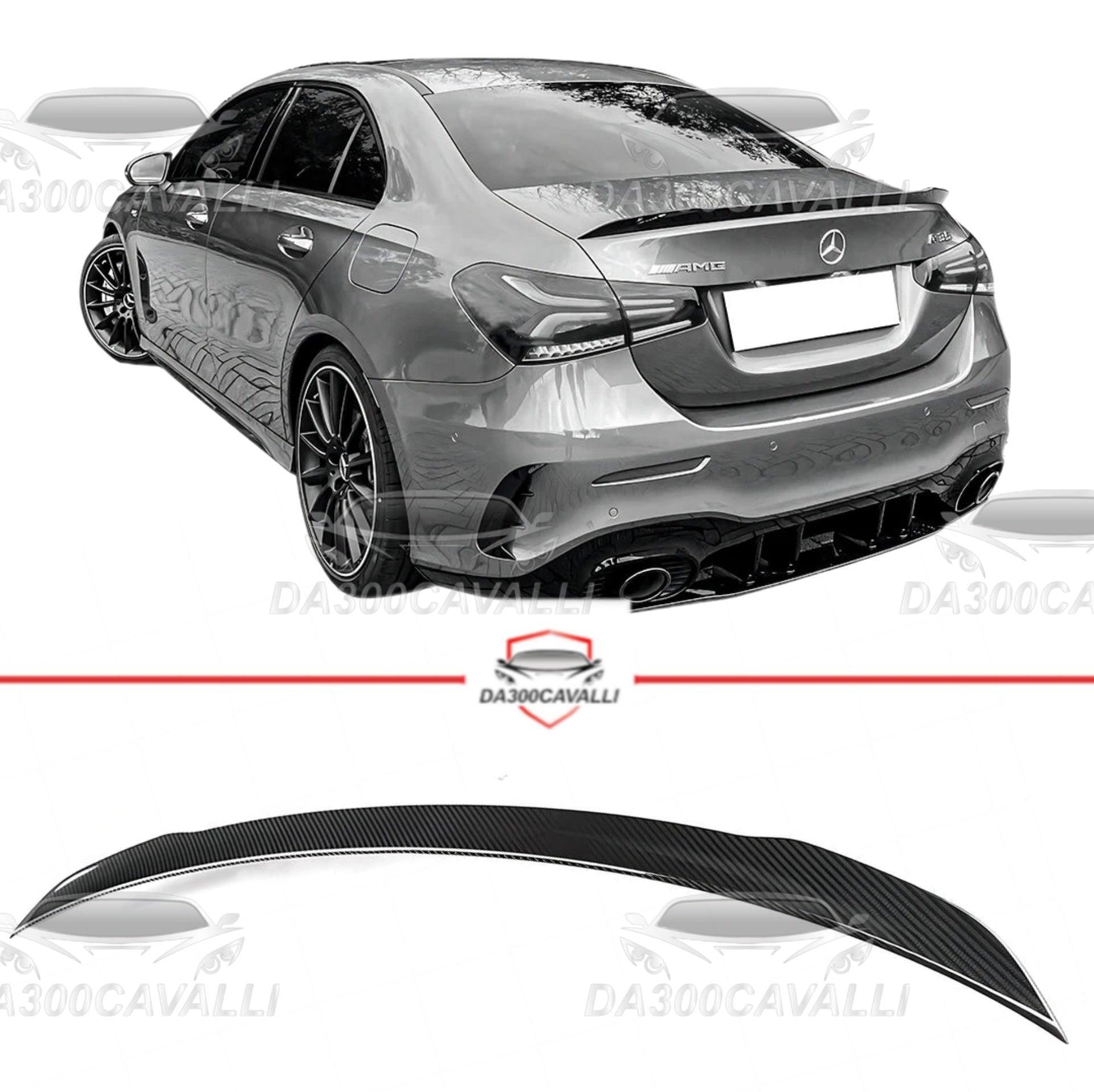 Spoiler Mercedes Classe A Sedan W177 Fibra Di Carbonio - Da300Cavalli