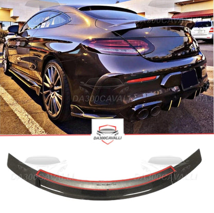 Spoiler Mercedes Classe C (2015-2019) Fibra Di Carbonio - Da300Cavalli