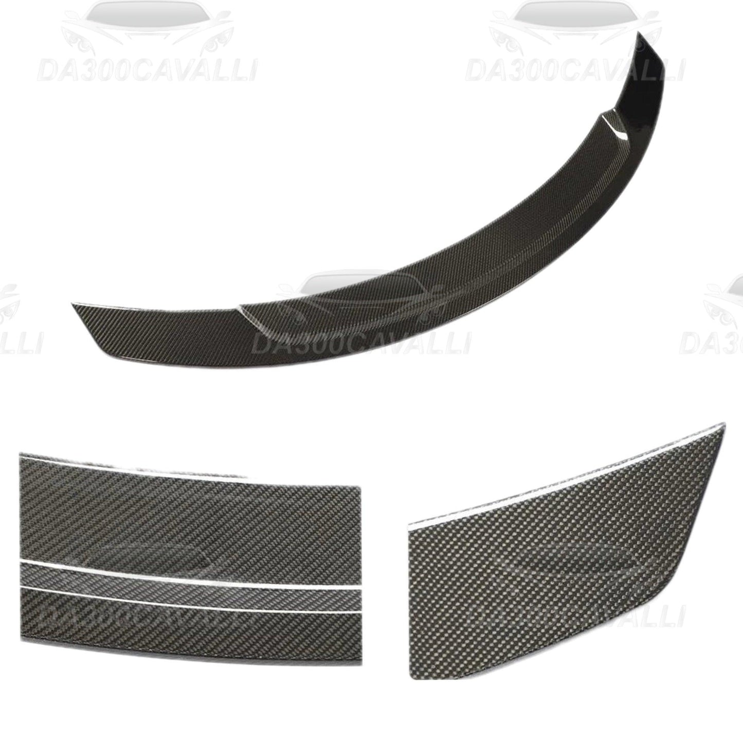 Spoiler Mercedes Classe C (2015-2019) Fibra Di Carbonio - Da300Cavalli