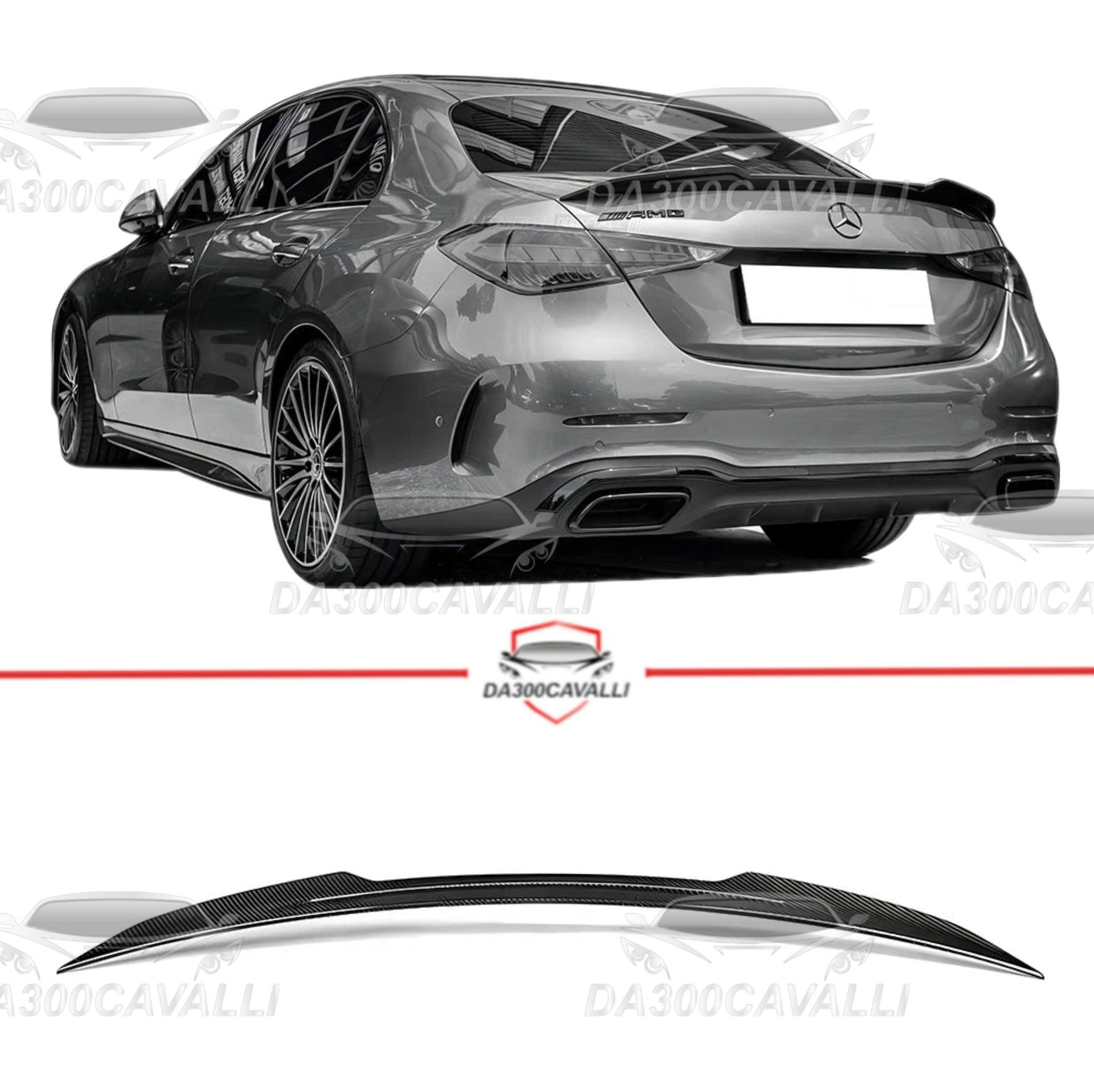 Spoiler Mercedes Classe C Sedan C63 C63S W206 Fibra Di Carbonio - Da300Cavalli