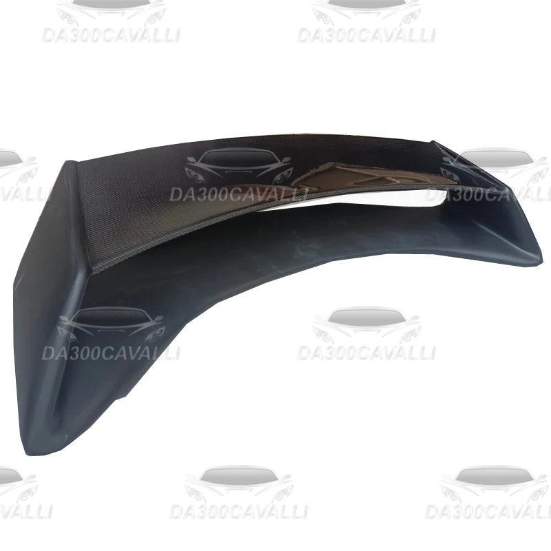 Spoiler Nissan 370Z Z34 (2009-2016) Base In Fibra Di Vetro Lame In Fibra Di Carbonio Da300Cavalli