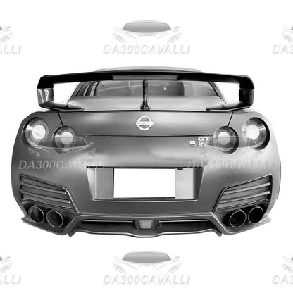 Spoiler Nissan Gtr R35 Fibra Di Carbonio - Da300Cavalli