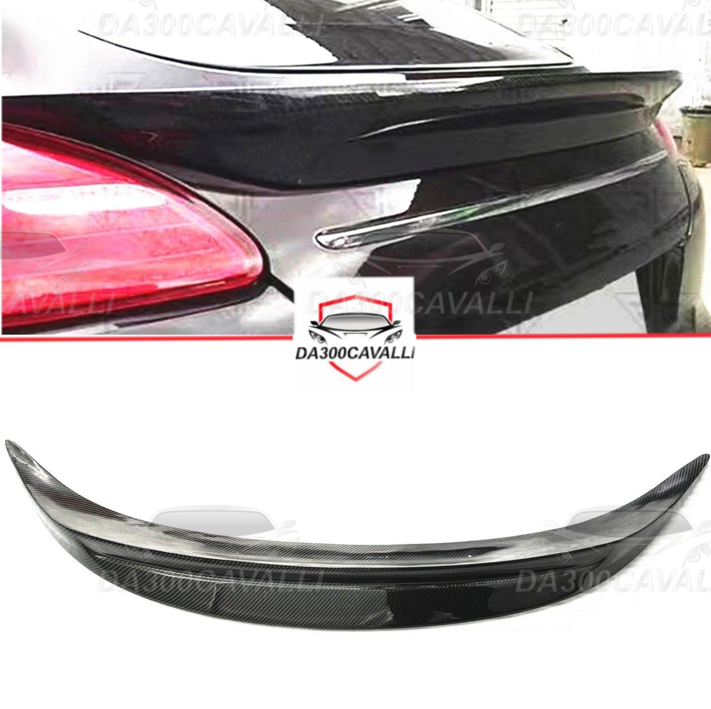 Spoiler Porsche Panamera (2014-2016) Fibra Di Carbonio - Da300Cavalli