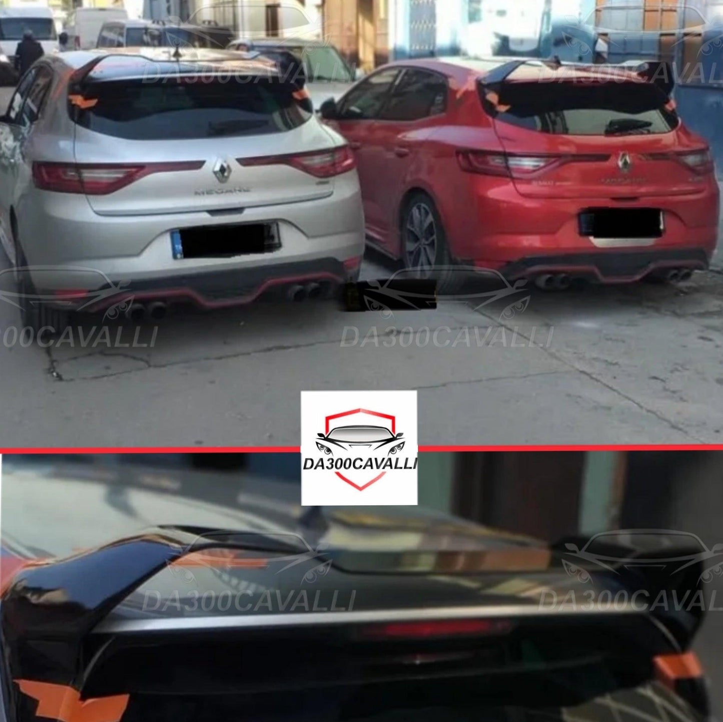 Spoiler Renault Megane 4 (2016-2021) - Da300Cavalli