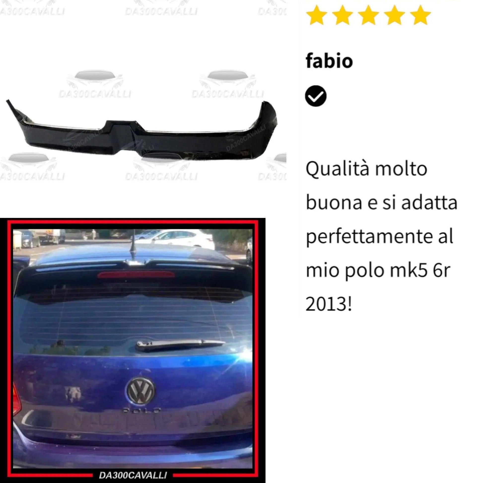 Spoiler Volkswagen Polo (2011-2017) - Da300Cavalli