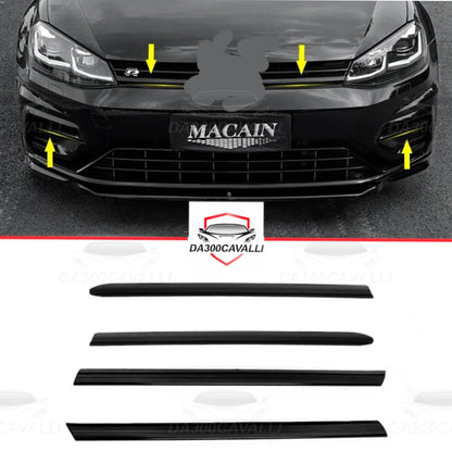 Striscia Logo Volkswagen Golf 7 7.5 R (2013-2019) - Da300Cavalli