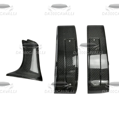 Supporto Spoiler Nissan Gtr R35 (2008-2023) Fibra Di Carbonio - Da300Cavalli