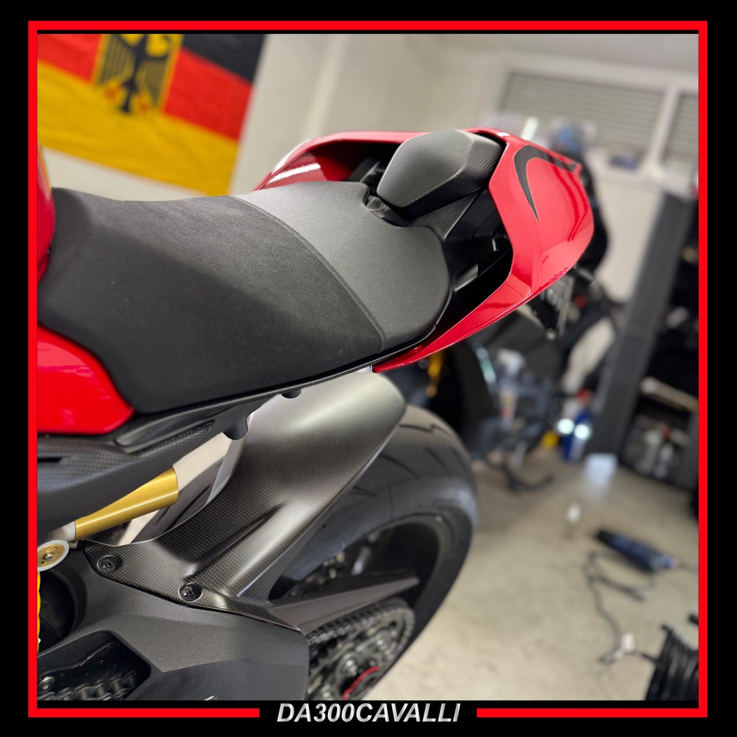 Tampone Sella Ducati Panigale V2 V4 V4S V4R streetifnight V4/S V2 - Da300Cavalli