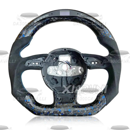 Volante Audi A1 A3 A4 A5 A6 A7 TT R8 In Fibra Di Carbonio - Da300Cavalli