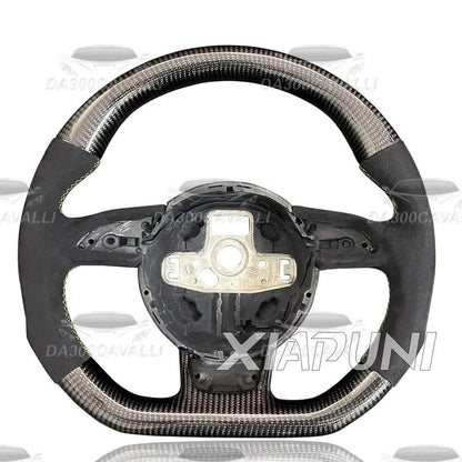 Volante Audi A1 A3 A4 A5 A6 A7 TT R8 In Fibra Di Carbonio - Da300Cavalli