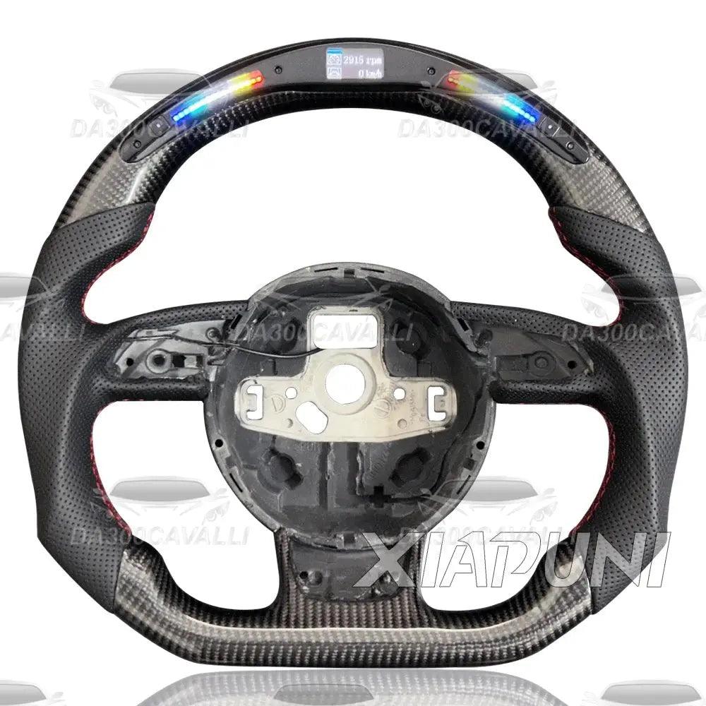 Volante Audi A1 A3 A4 A5 A6 A7 TT R8 In Fibra Di Carbonio - Da300Cavalli