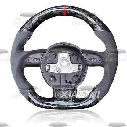 Volante Audi A1 A3 A4 A5 A6 A7 TT R8 In Fibra Di Carbonio - Da300Cavalli