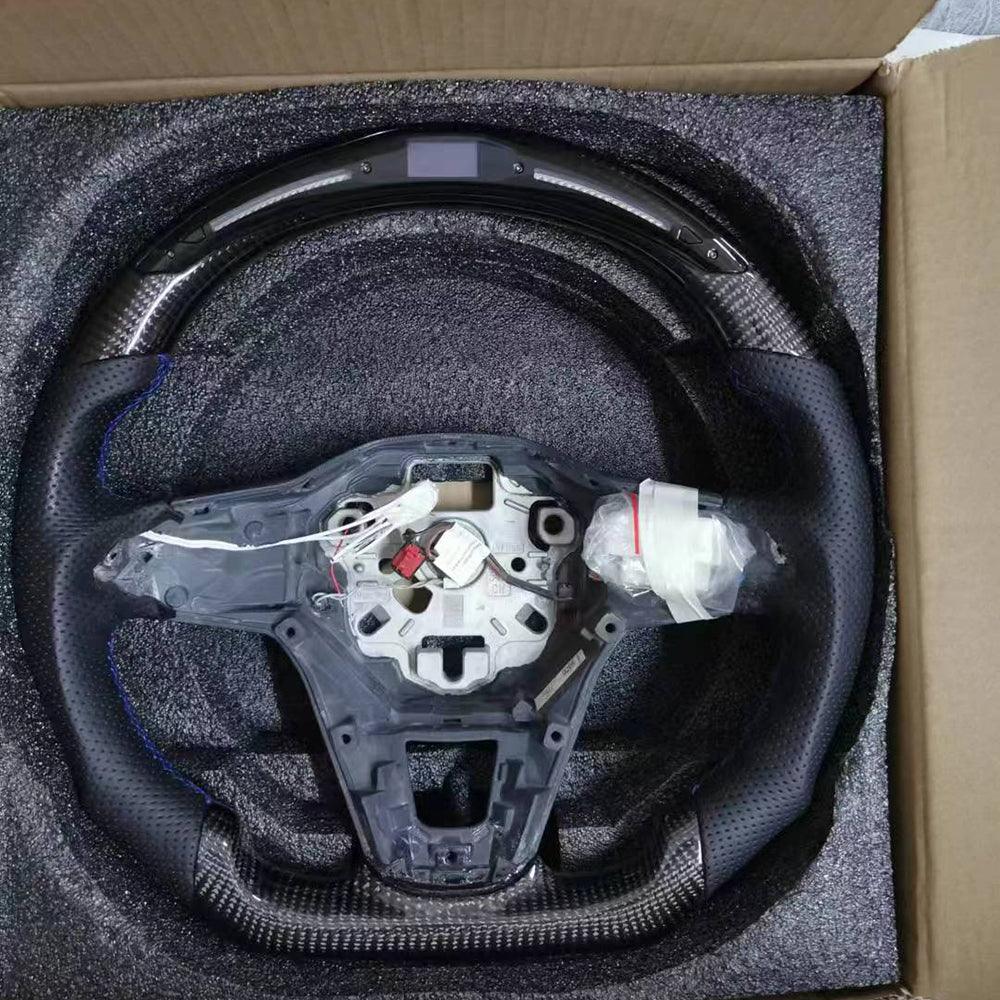 Volante Fibra Di Carbonio Vw Golf 8 - Da300Cavalli