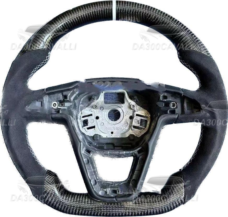 Volante In Fibra Di CARBONIO Seat Leon 5F Ibiza 6F Arona Ateca (2014-2019) - Da300Cavalli