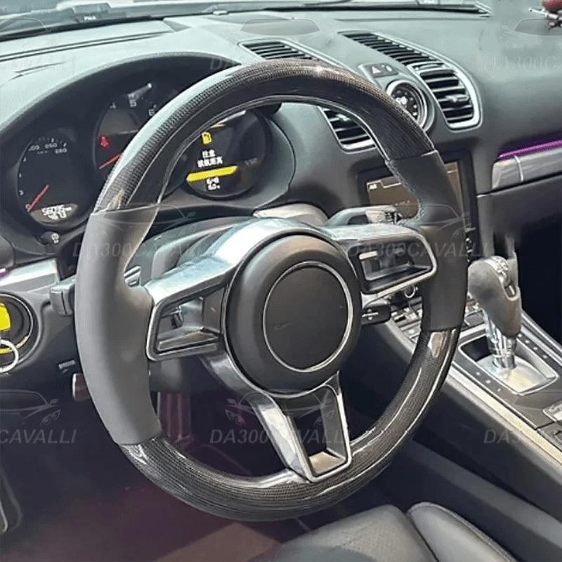 Volante Porsche Cayman 911 718 Fibra Di Carbonio - Da300Cavalli