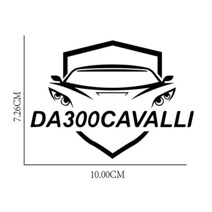 Adesivo Logo Piccolo 10*7.26Cm - Da300Cavalli